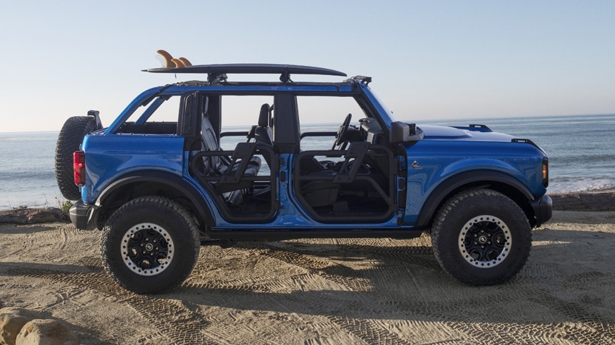 Ford показал Bronco Riptide: без крыши, без дверей, с другим передним бампером