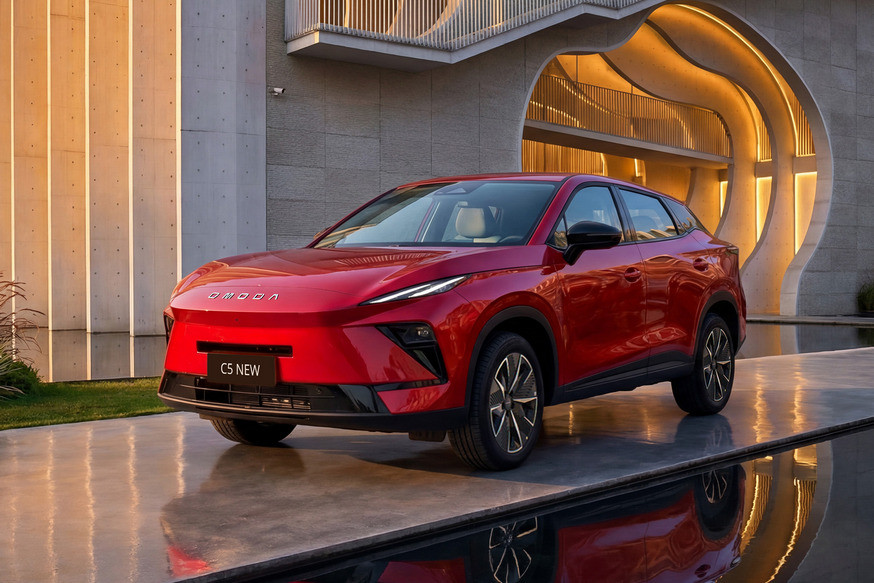 Кроссовер Omoda C5 нового поколения для России: официальные фото