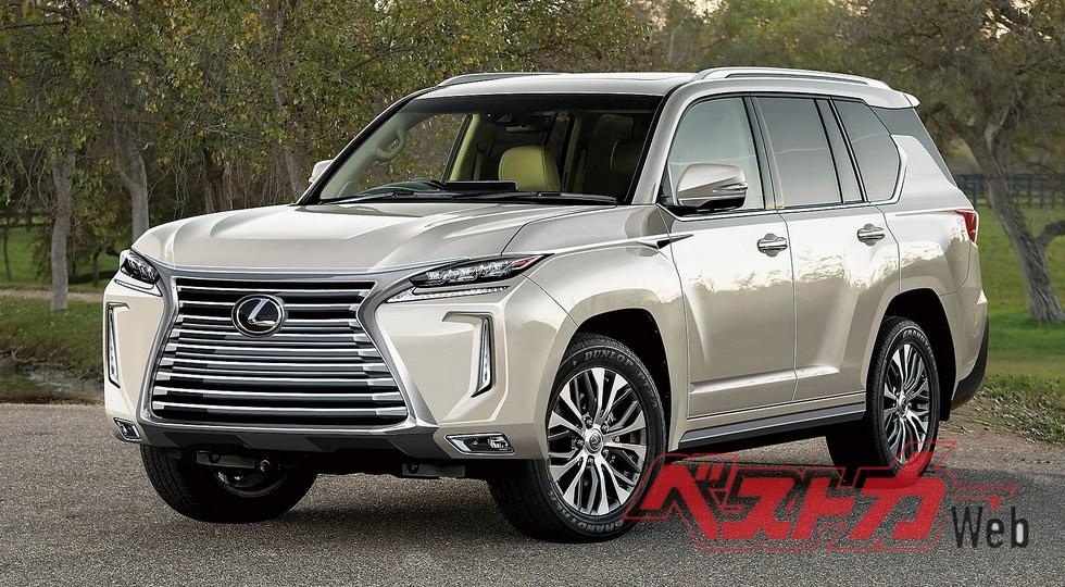Так может выглядеть новый Lexus LX, по мнению дизайнера японского издания