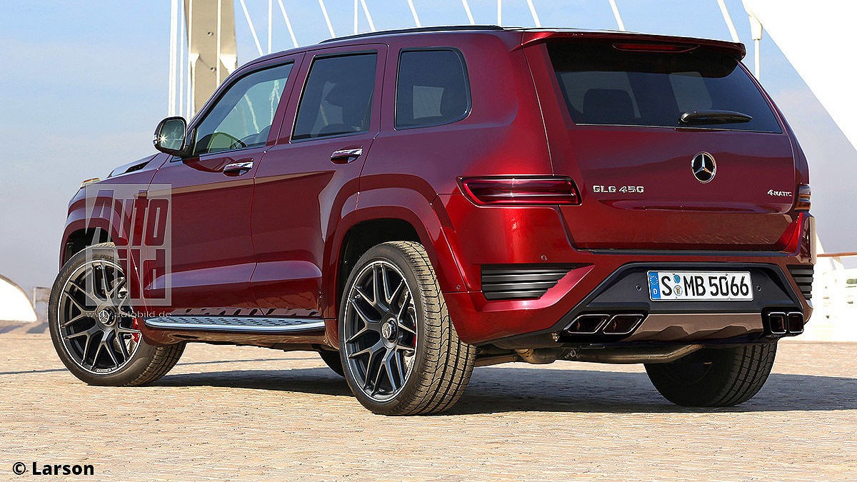 Mercedes-Benz GLG (неофициальный рендер)