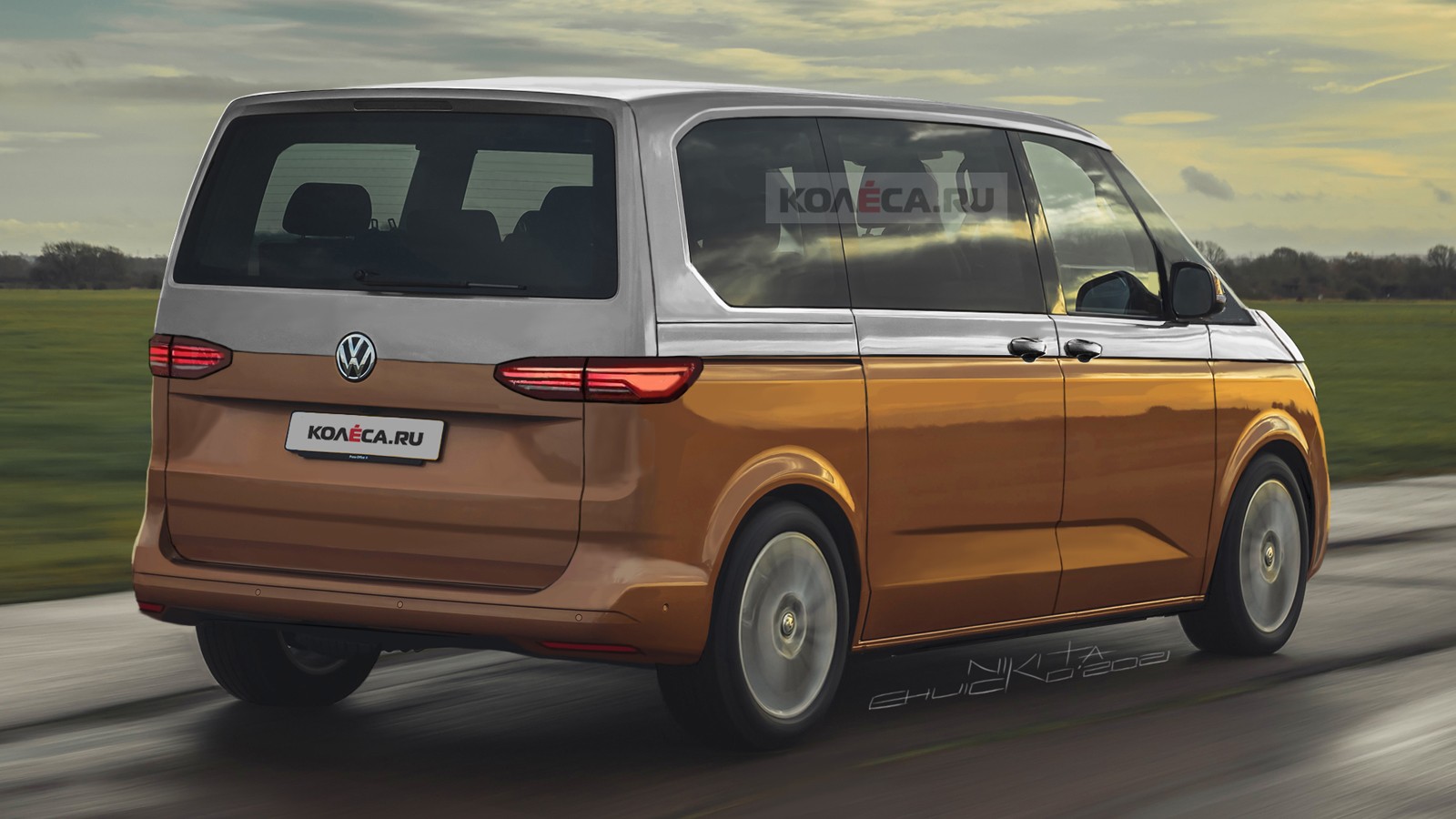 Volkswagen Multivan T7: новые изображения