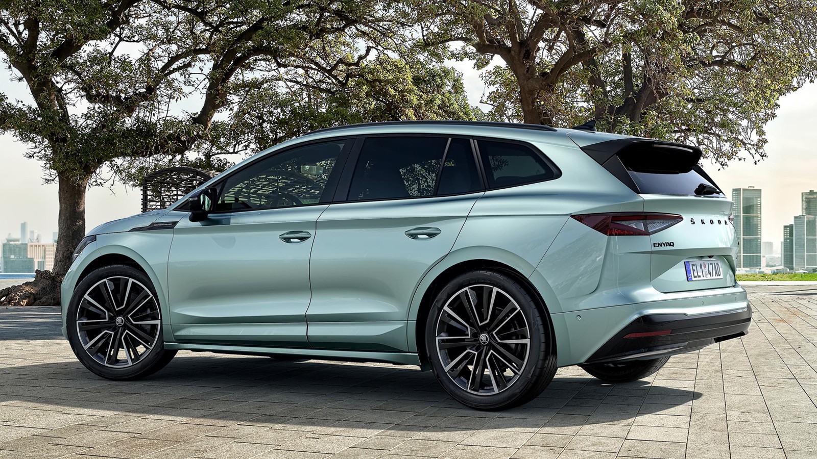 Новое кросс-купе Skoda Enyaq iV: первые изображения