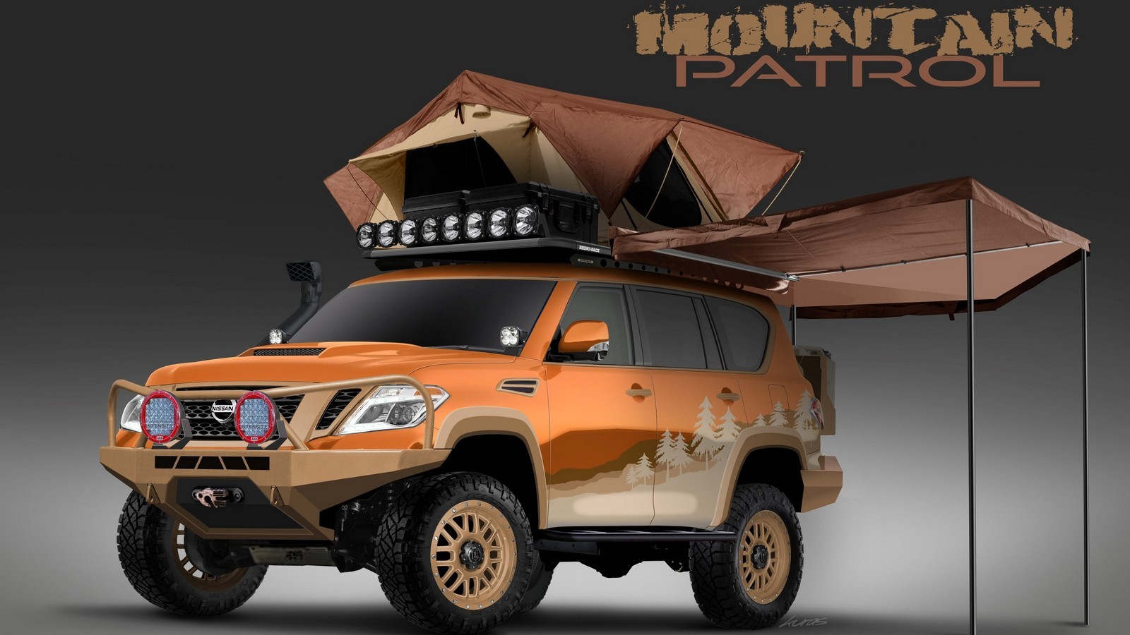 Nissan Armada Mountain Patrol project vehicle build underw
