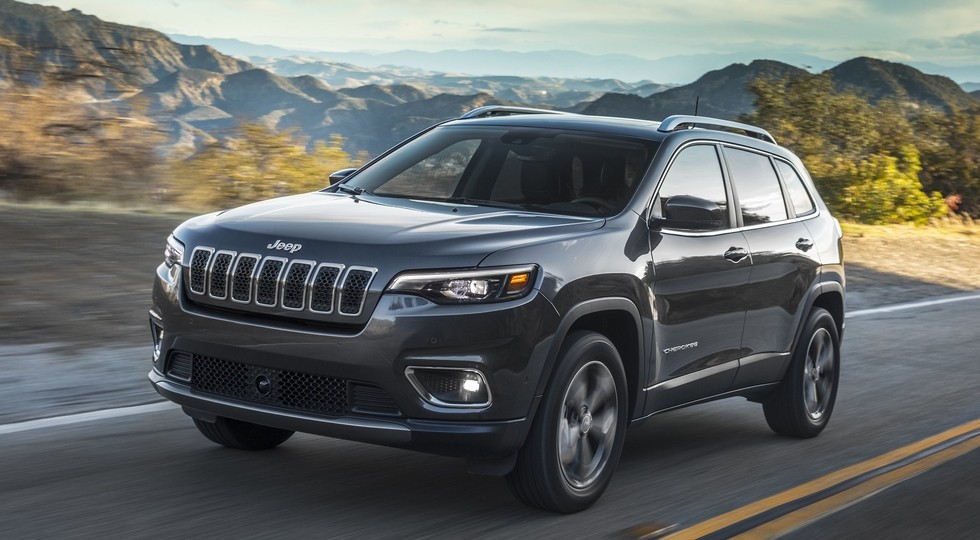 Обновлённый Jeep Cherokee в Рф - только бензиновые моторы, цены – выше