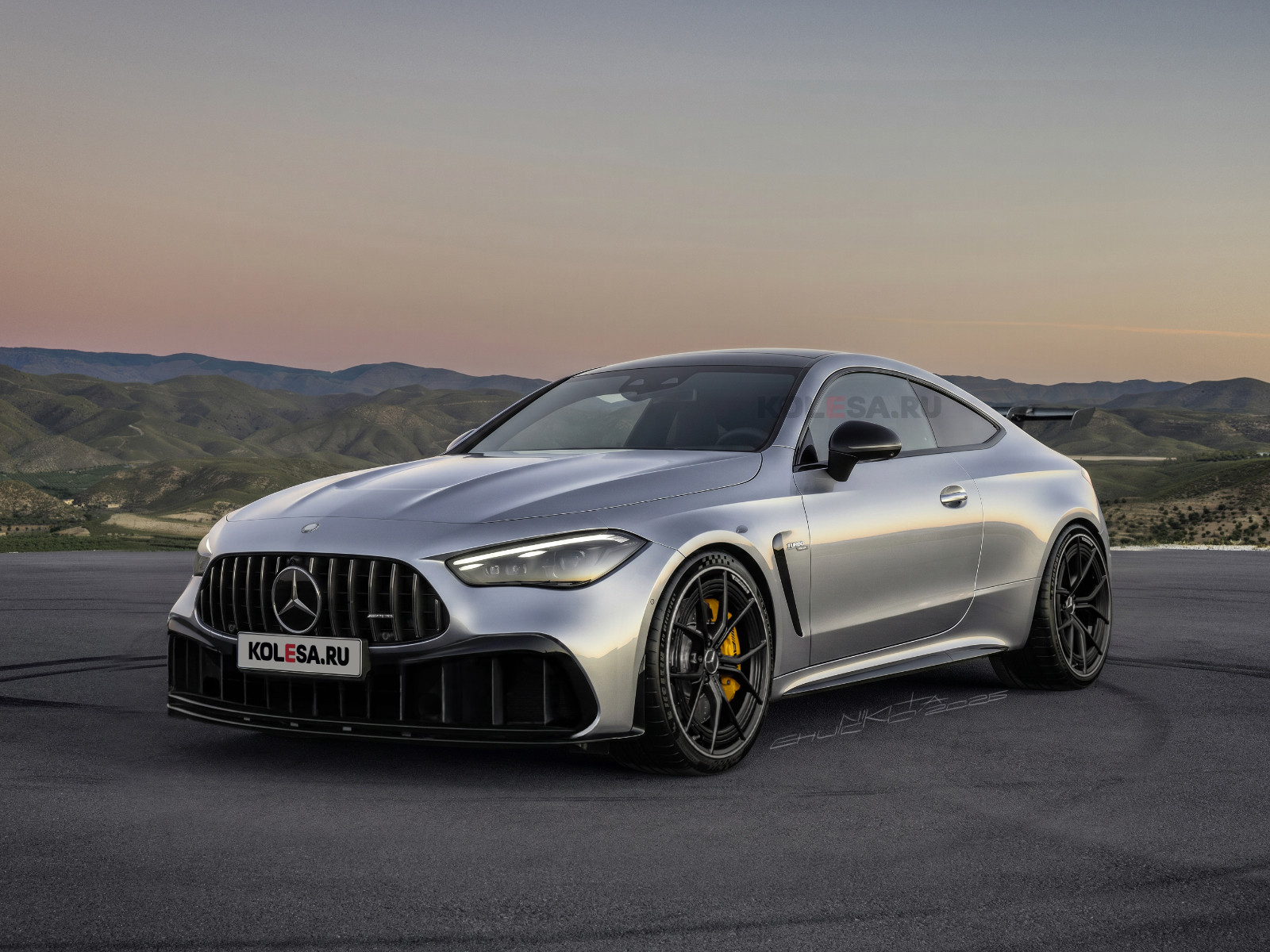 Новый Mercedes-AMG CLE 63 с V8: первые изображения