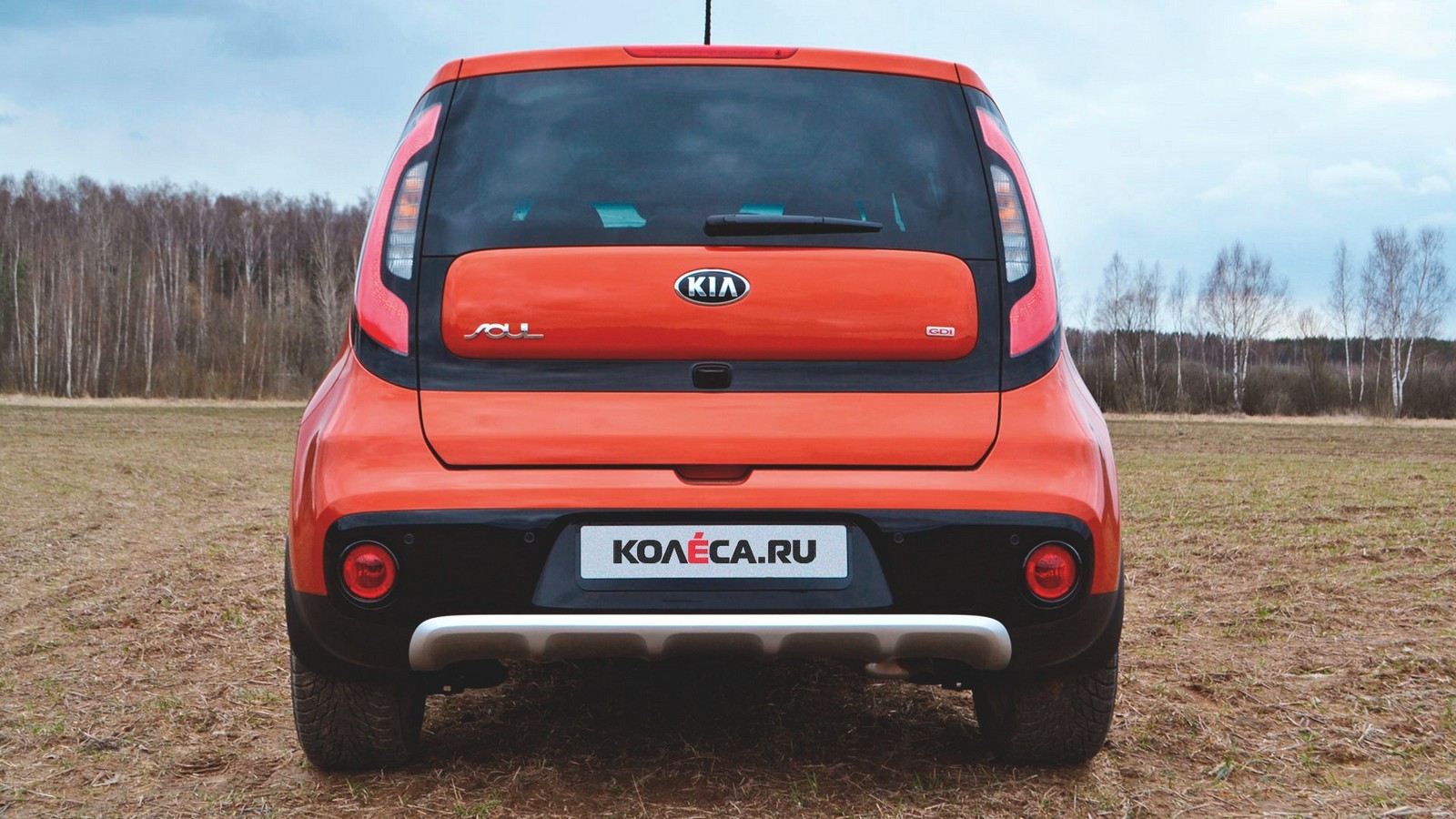 Kia Soul 2013 сзади