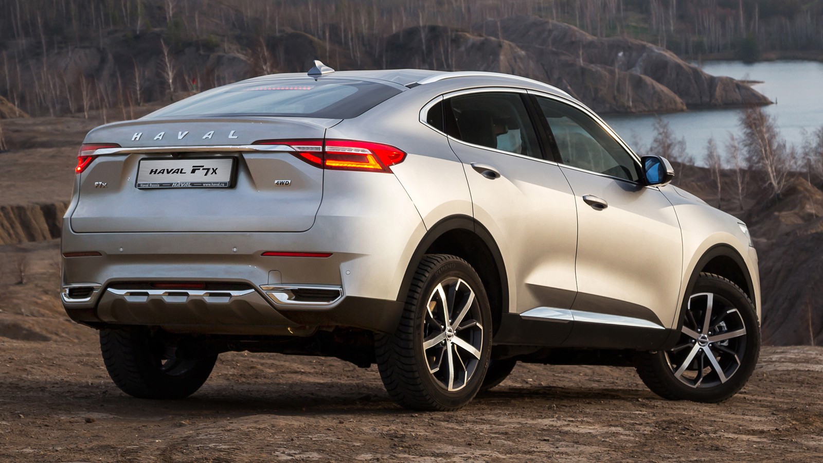 Купеобразный кроссовер Haval H6x: новые изображения