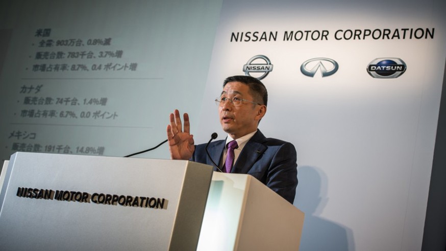 На фото: гендиректор Nissan Хирото Сайкава