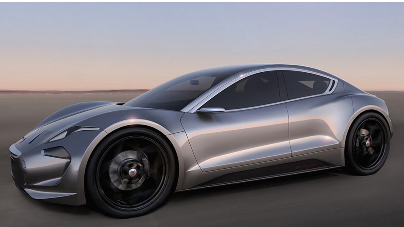 Изображение прототипа Fisker EMotion. Как можно заметить по тизерам, дизайн автомобиля несколько пересмотрели