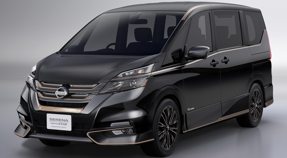 На фото: Nissan Serena Highway Star Premium Sport Concept