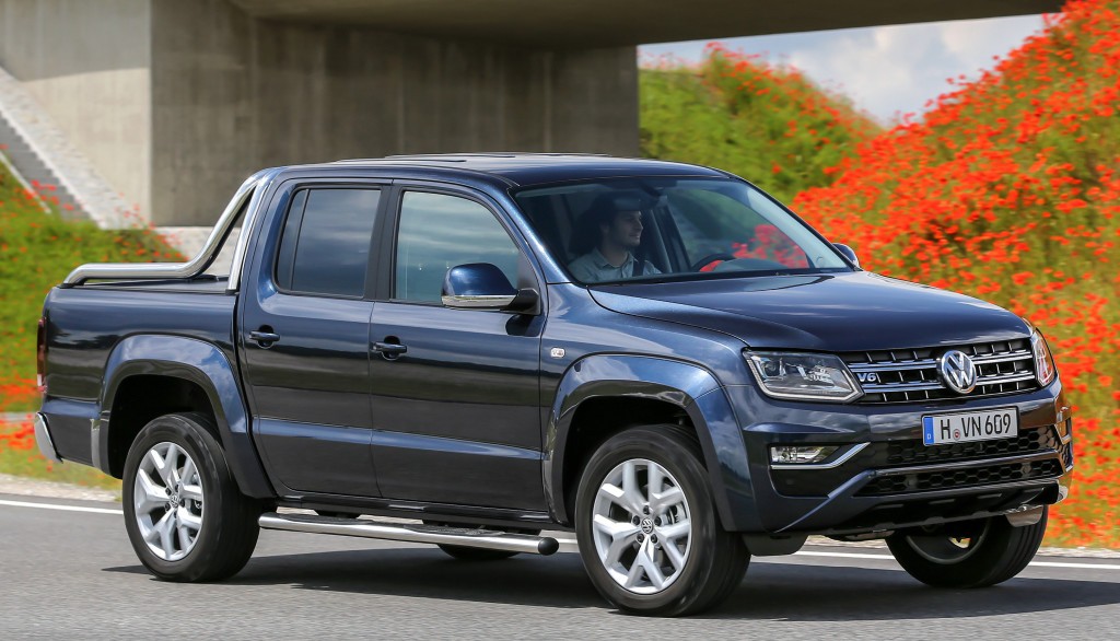 На фото: обновленный Volkswagen Amarok