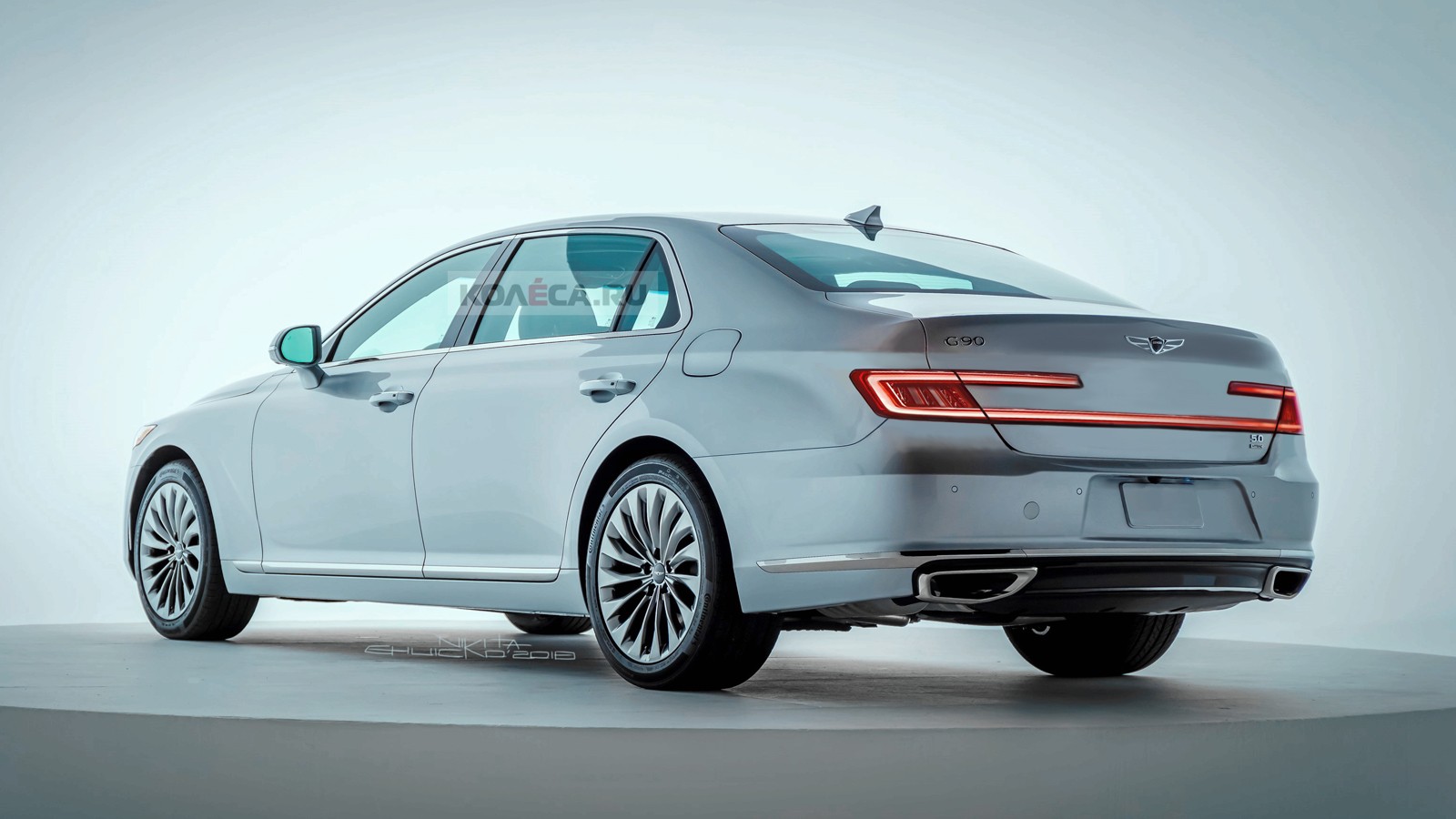 Genesis G90 rear1