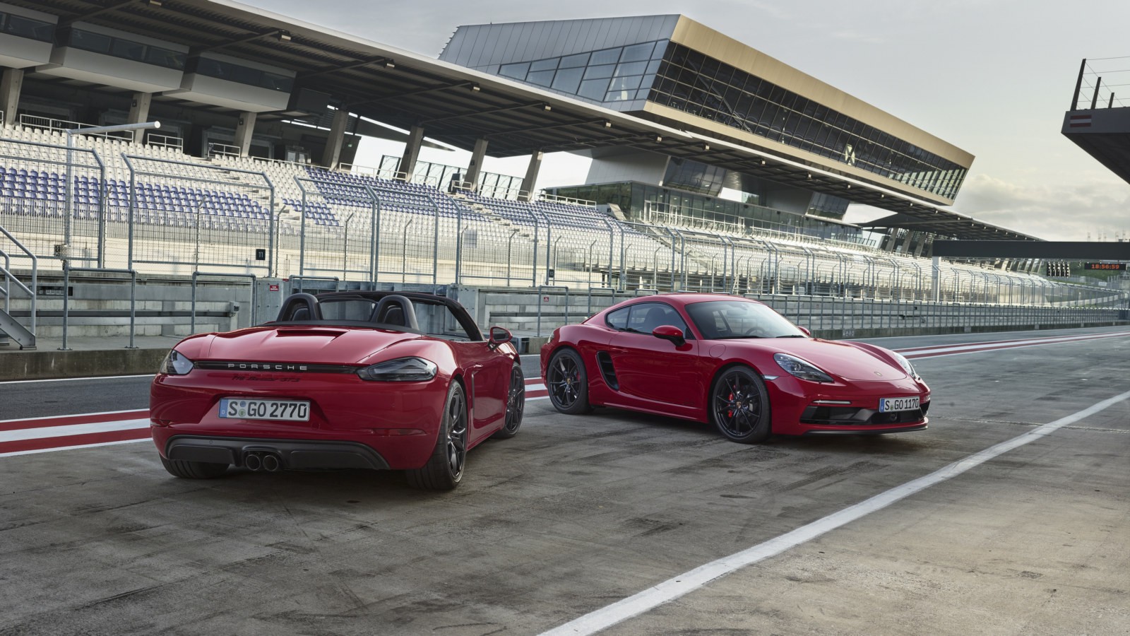 718 Boxster GTS und 718 Cayman GTS