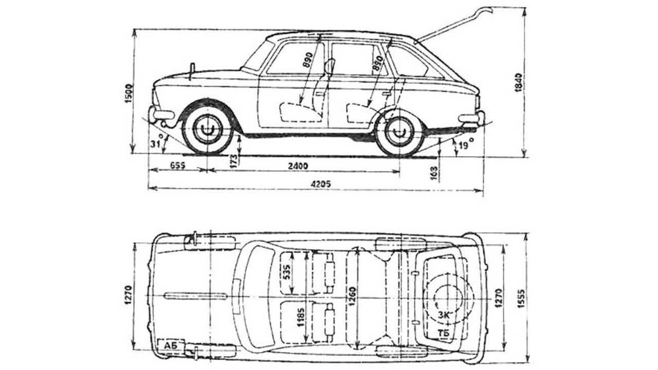 Размеры классики. ИЖ Комби 2125 чертеж. ИЖ 2125 Комби габариты. ИЖ 2125 чертеж. Габариты Москвич 412 ИЖ.