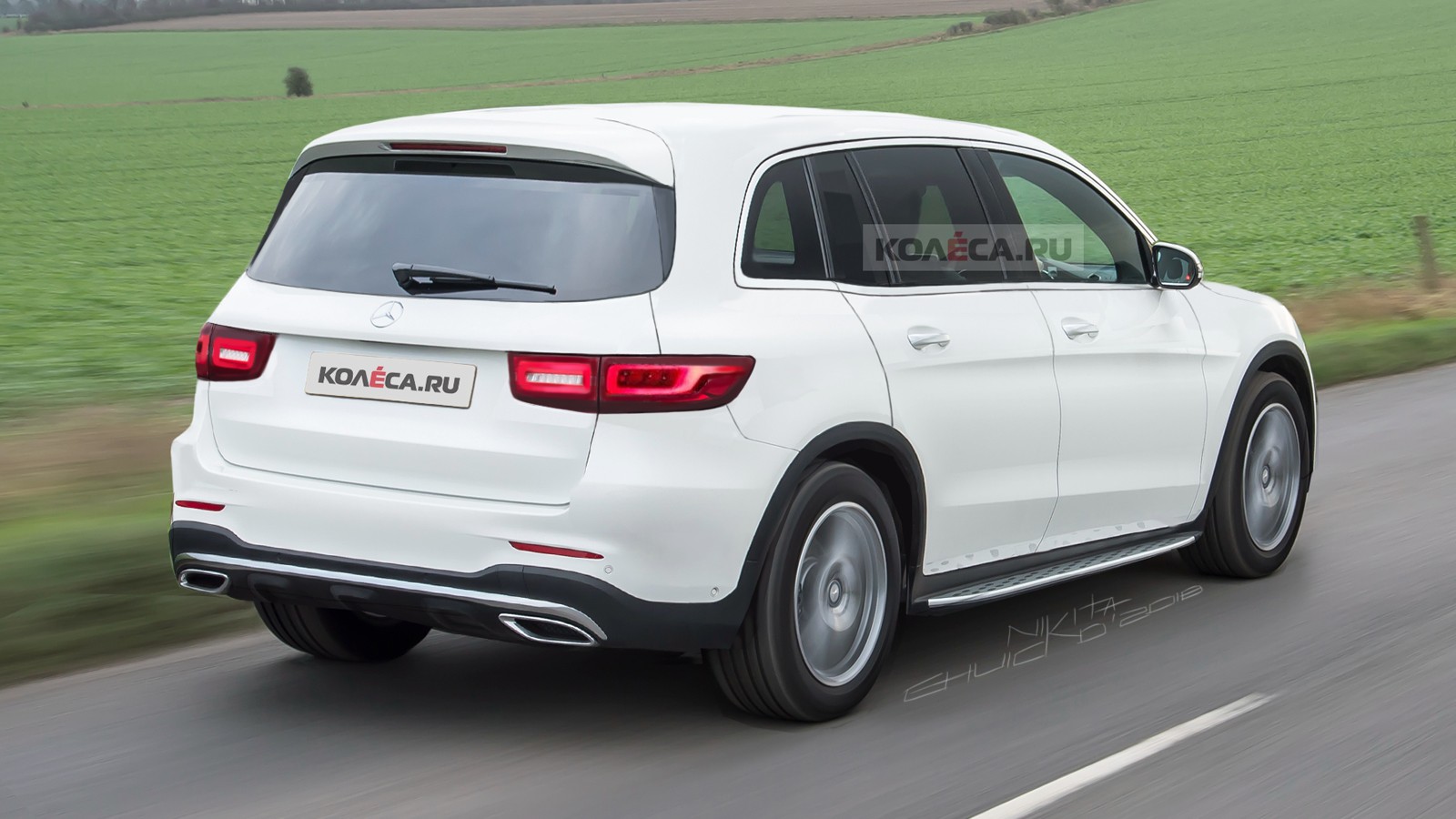 Mercedes-Benz GLB (рендер Kolesa.ru)