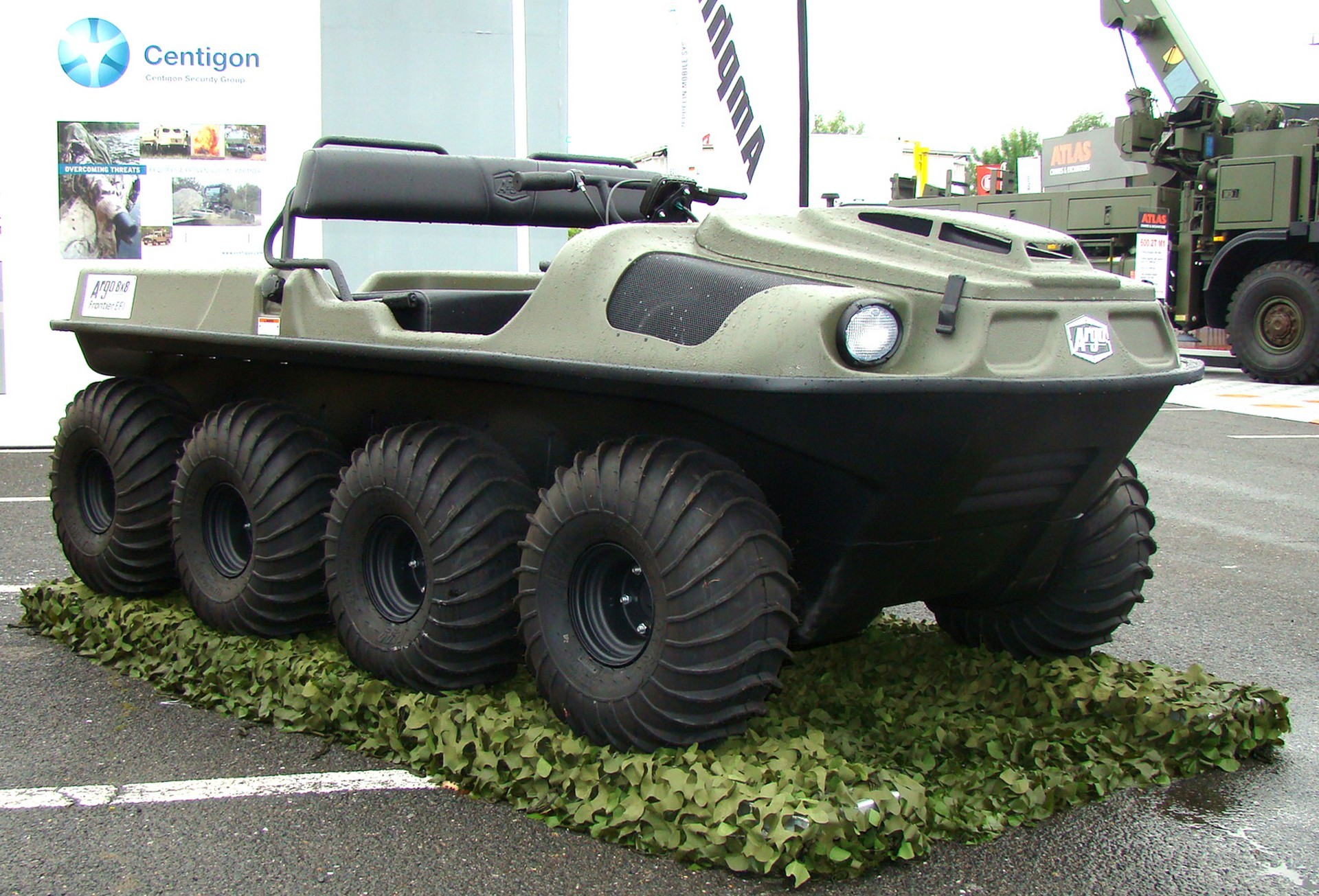 Патрульный минивездеход Argo Frontier EFI для пограничной охраны