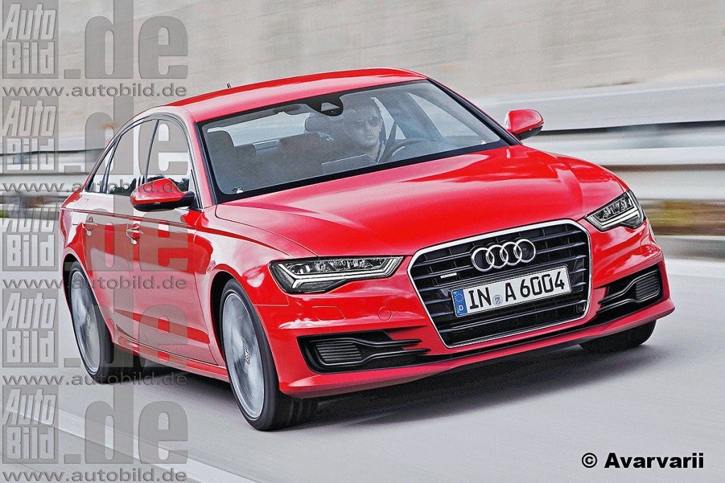 Рестайлинговый Audi A6 держит путь в Париж