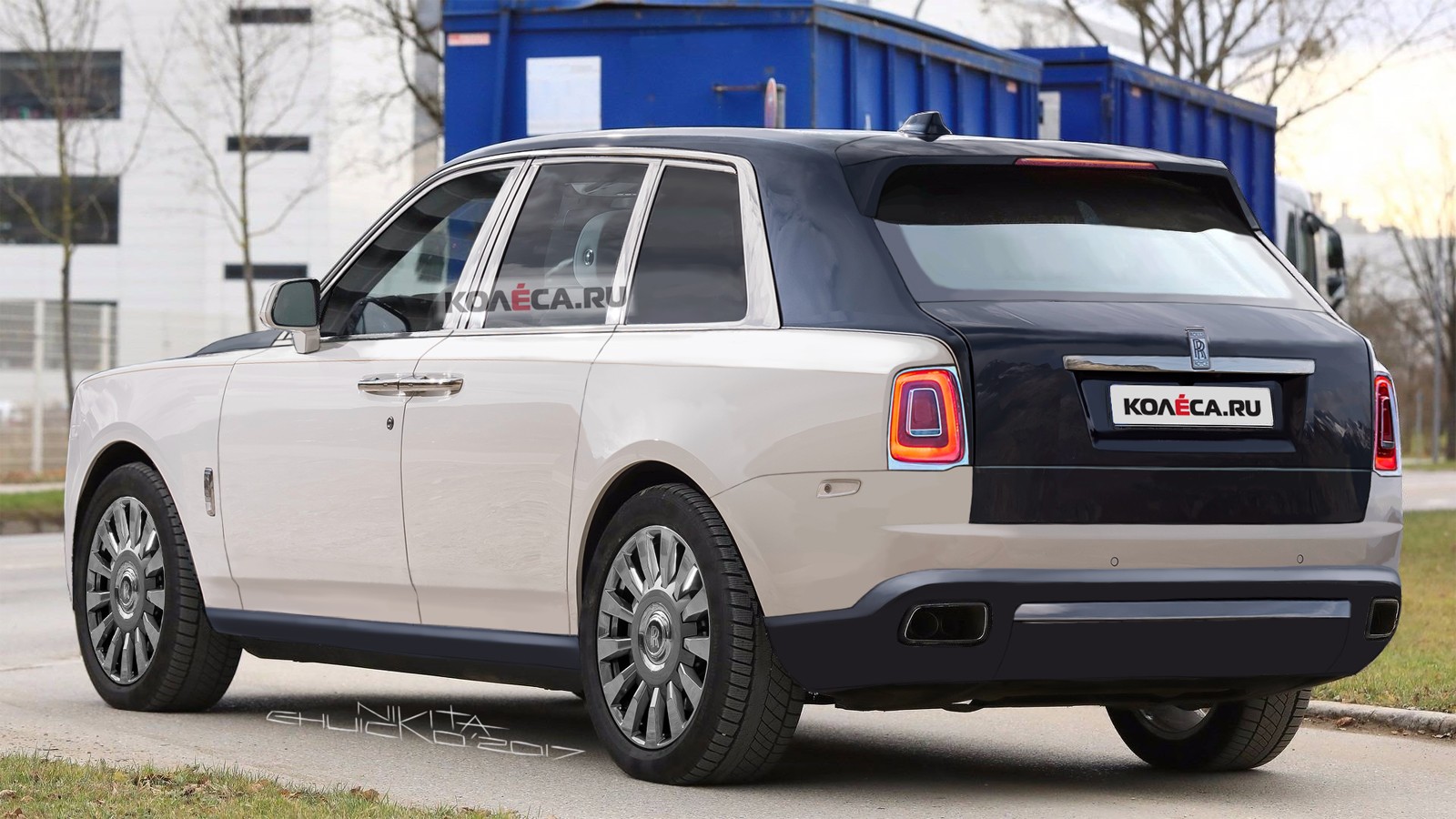 Rolls Cullinan rear3