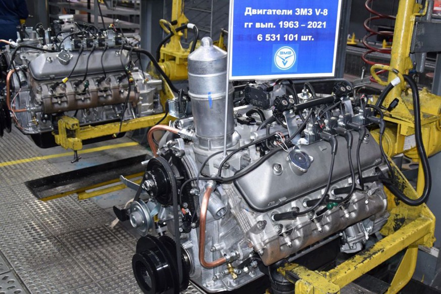 Вернули из отставки: «Соллерс» решил возобновить производство восьмицилиндровых моторов ЗМЗ