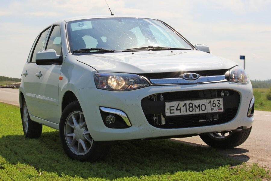Новая Lada Kalina обзавелась литыми дисками