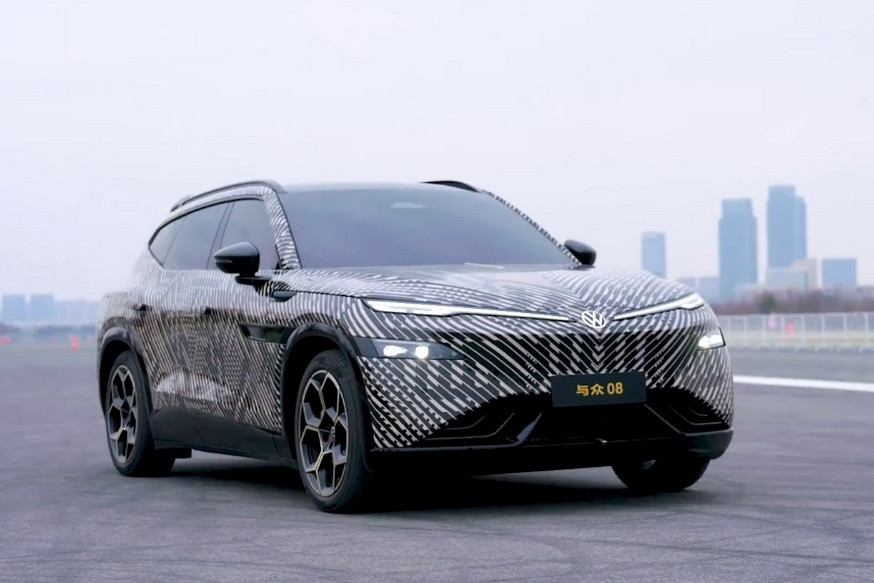 Новый кроссовер Volkswagen ID.Unyx 08 показали живьём