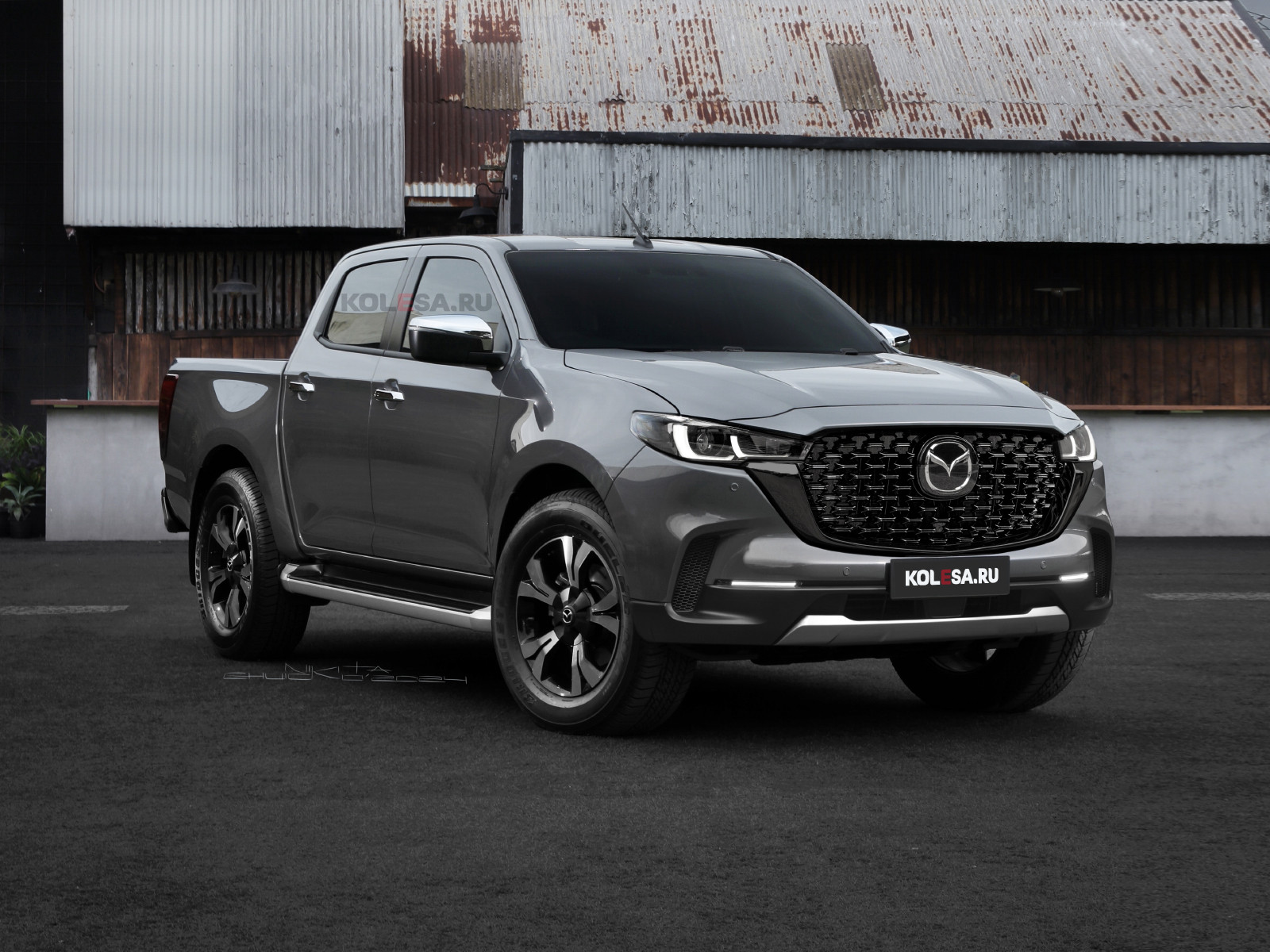 Обновлённый пикап Mazda BT-50: первые изображения