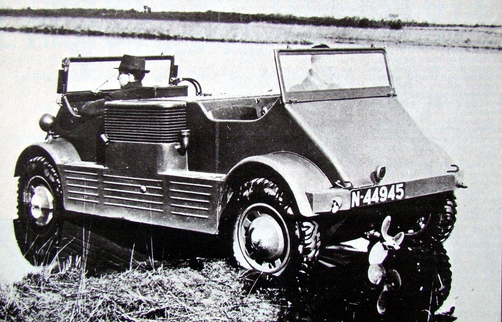 Боевые амфибии: неизвестные плавающие автомобили времён Второй мировой войны