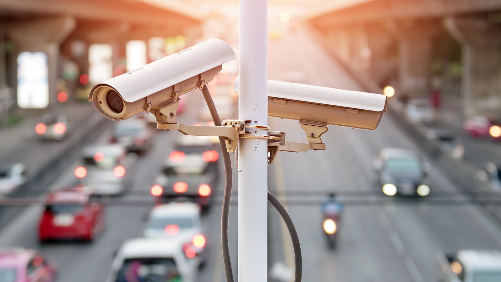 traffic security camera.