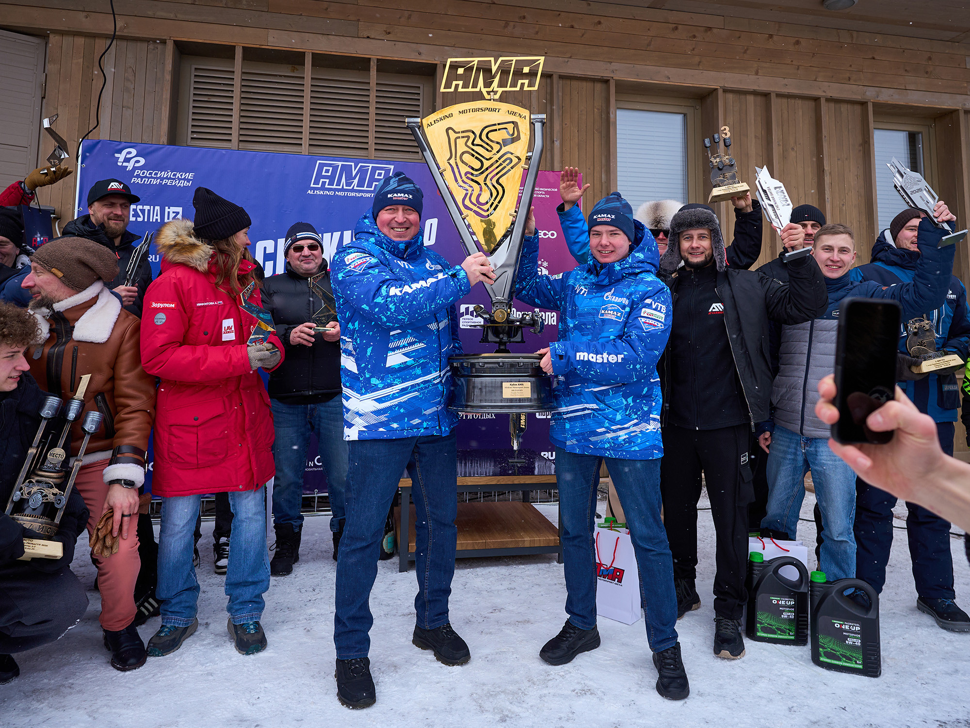 «Снежная битва-2026»: Богдан Каримов из «КАМАЗ-мастер» выиграл жаркую гонку в Подмосковье