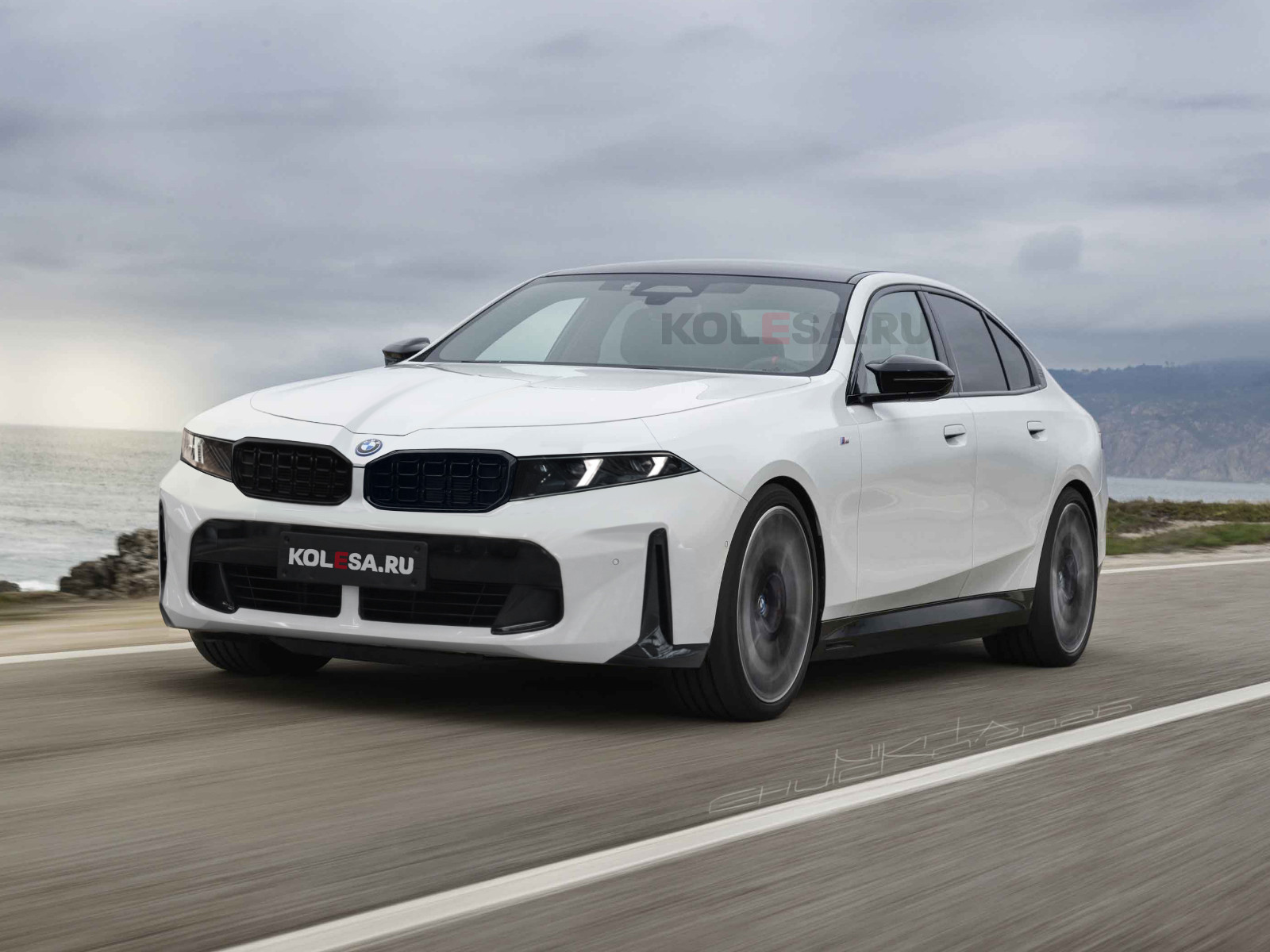 Рестайлинг BMW 5 серии: новые изображения