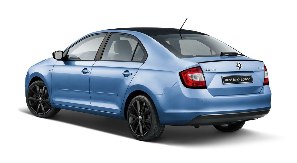 На фото: Skoda Rapid Black Edition