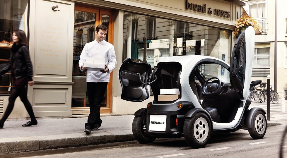 На фото: Renault Twizy Cargo