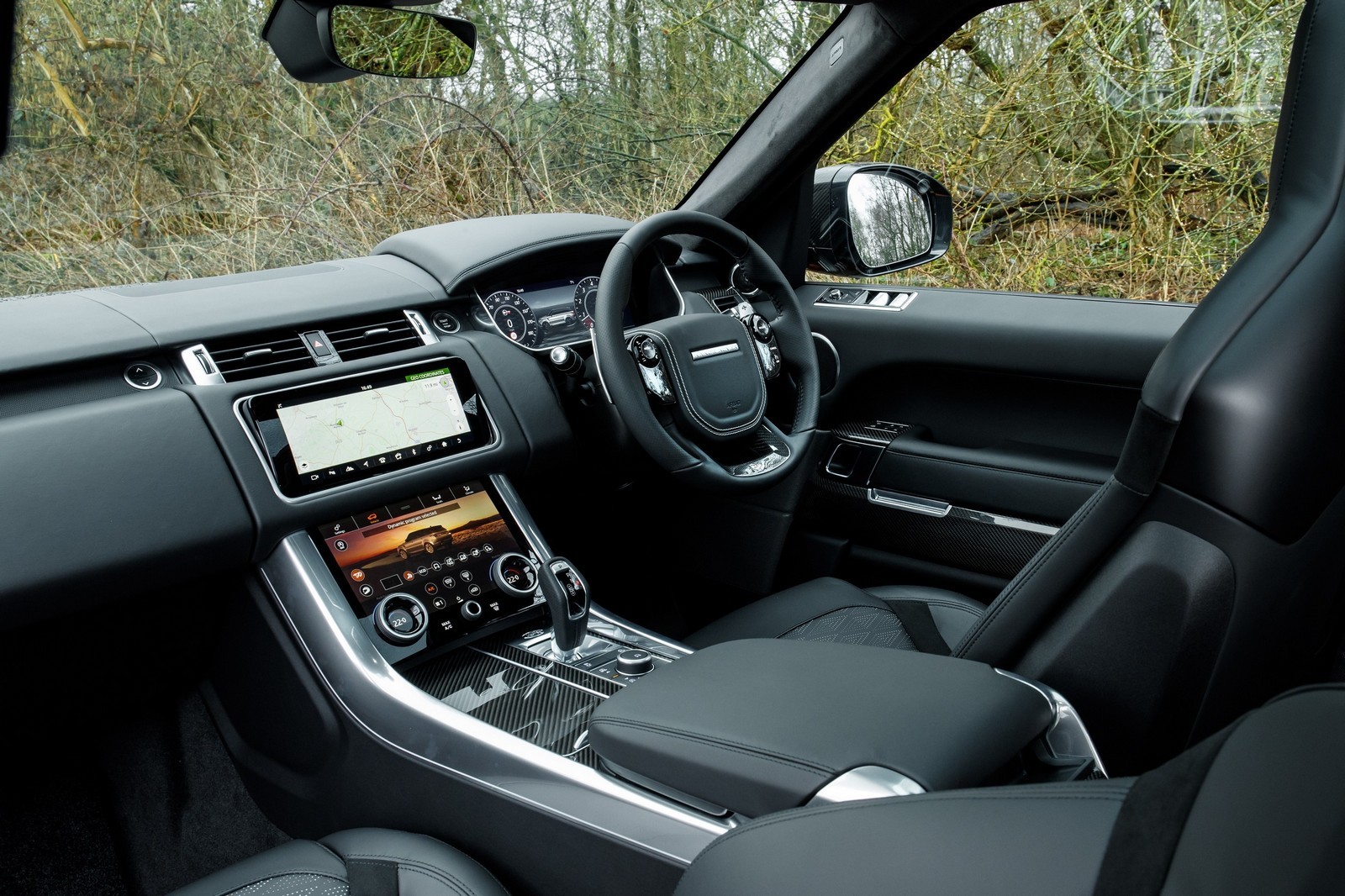 Range Rover Sport SVR Media Drive, March 2018