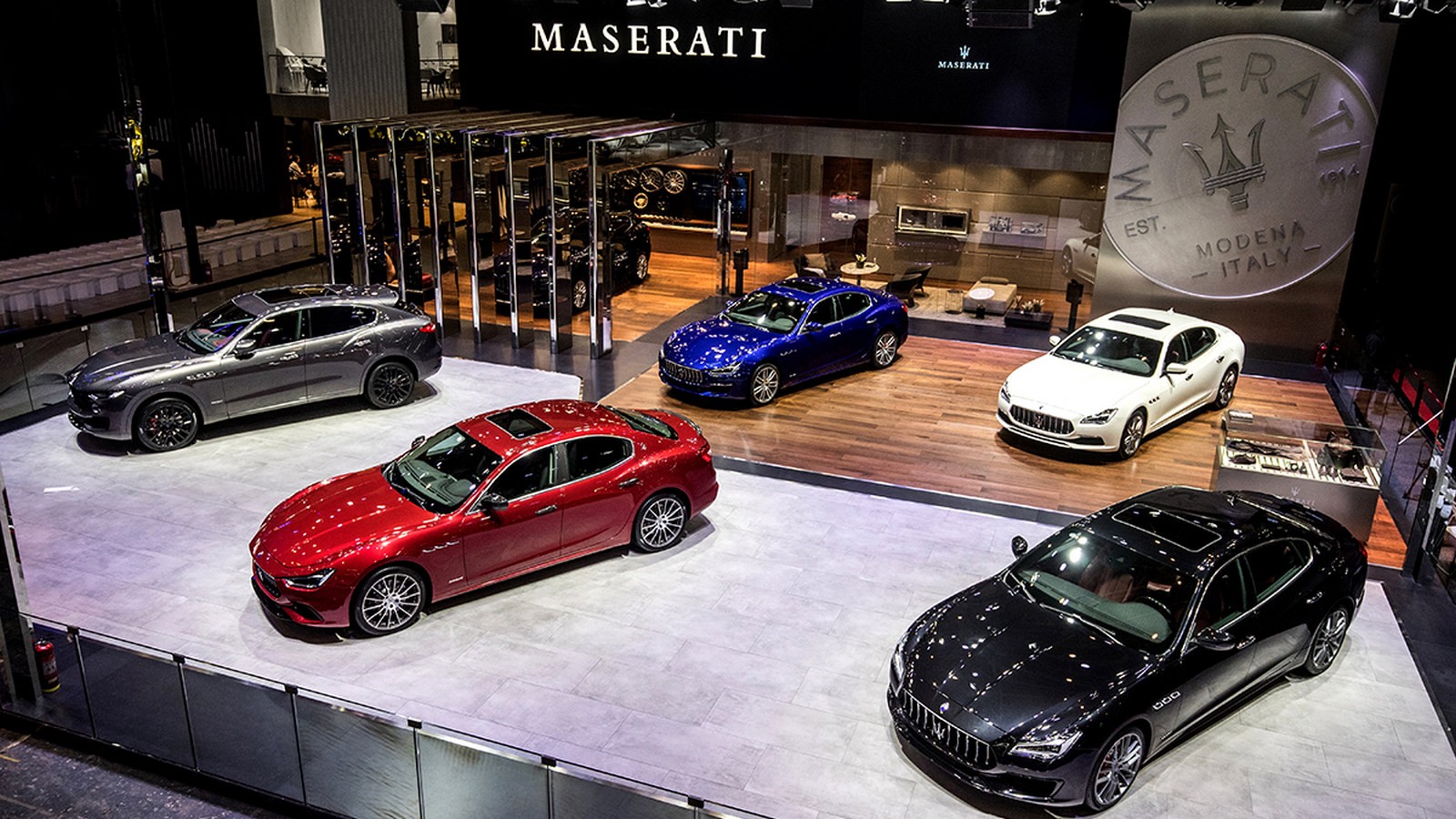 Maserati stand at Auto China 2018