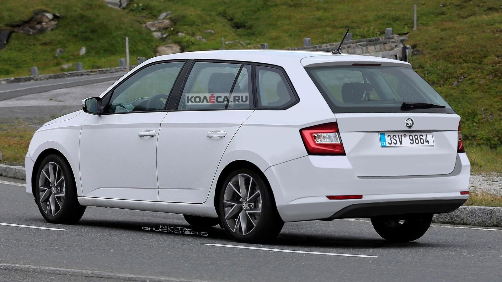 Skoda fabia колеса