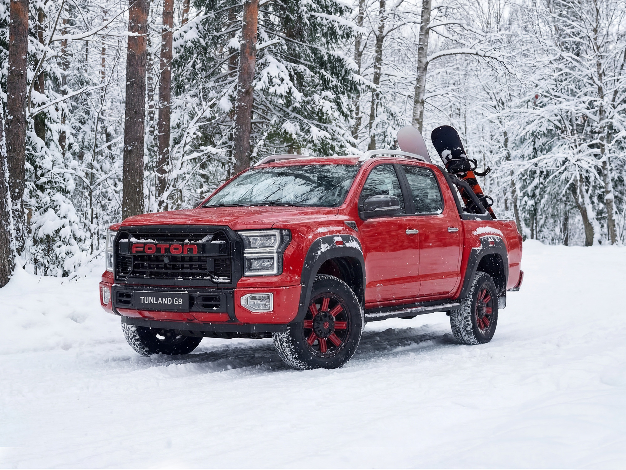 Курс на комфорт: экспресс-тест Foton Tunland G9