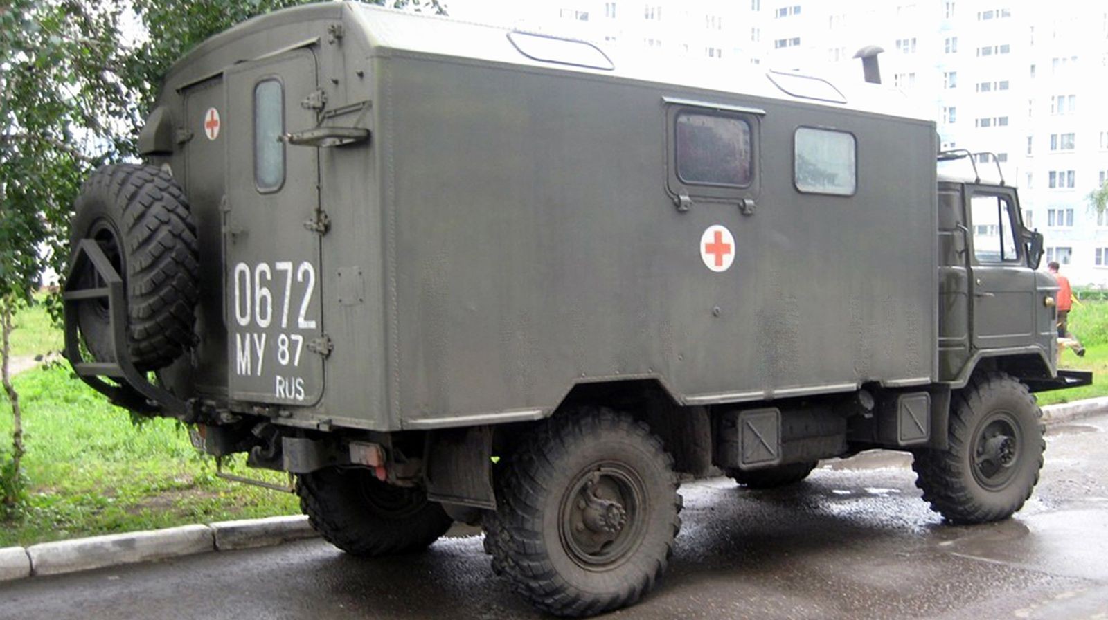 Автомобили из зоны риска: незаметные санитарные машины Советских вооруженных сил