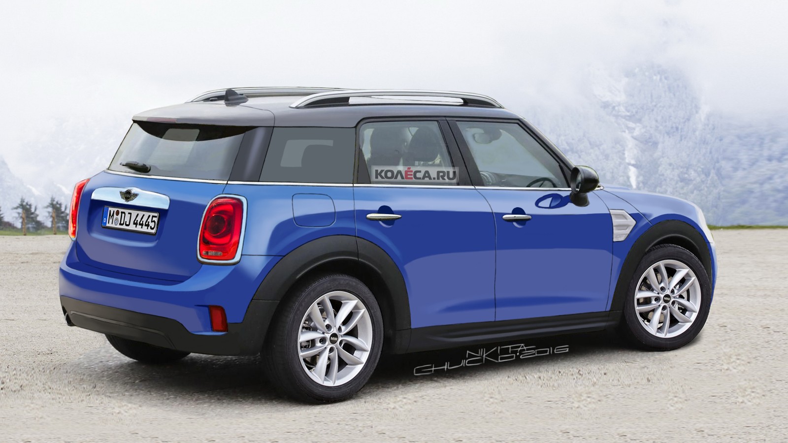 Mini Countryman rear