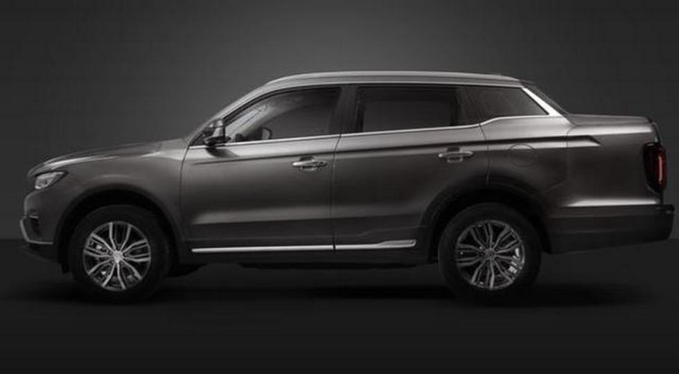 Из обновлённого Geely Atlas сделали пикап. Техника перешла с исходного кросса