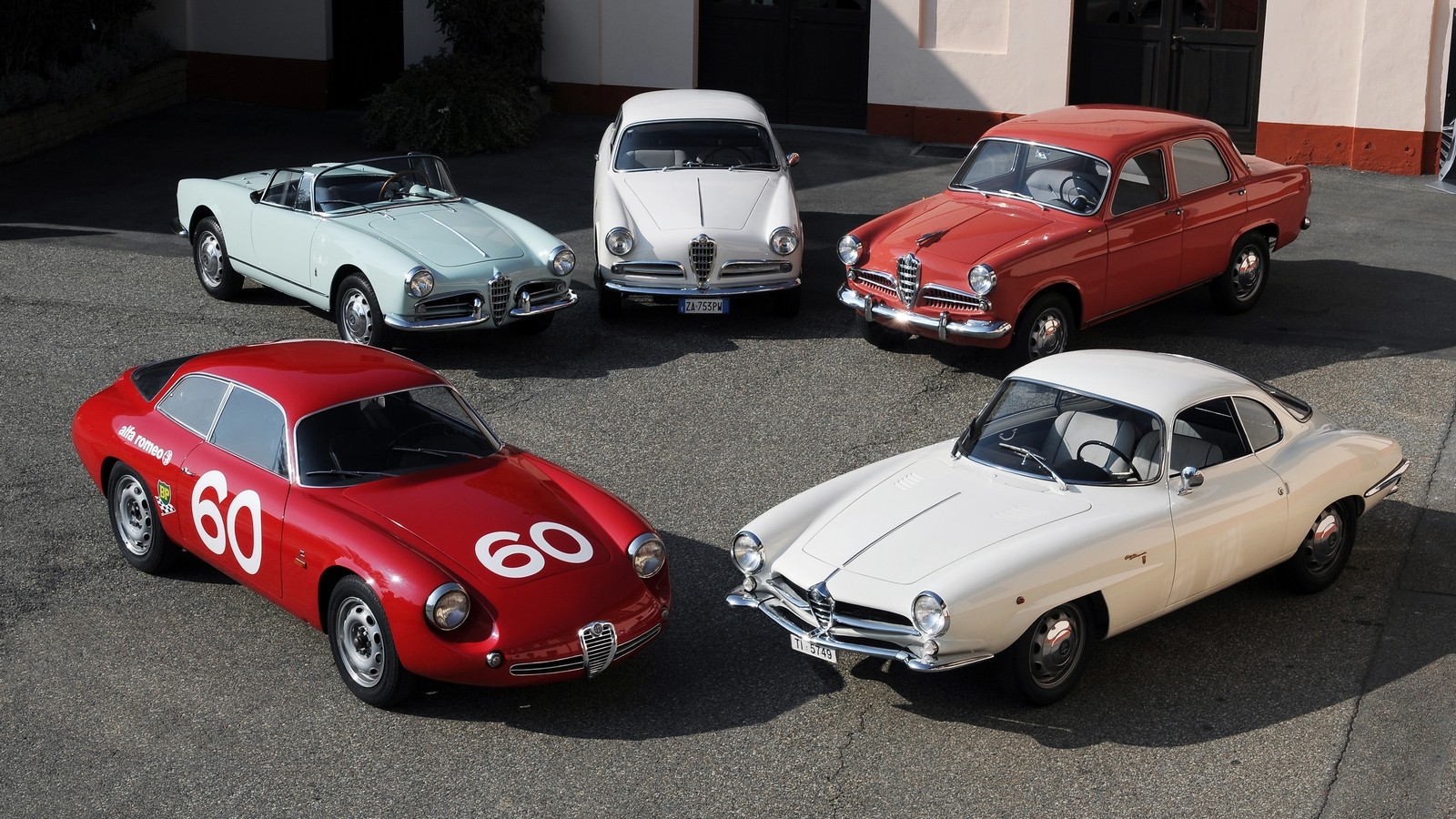 На фото: Alfa Romeo Giulietta 1954–64
