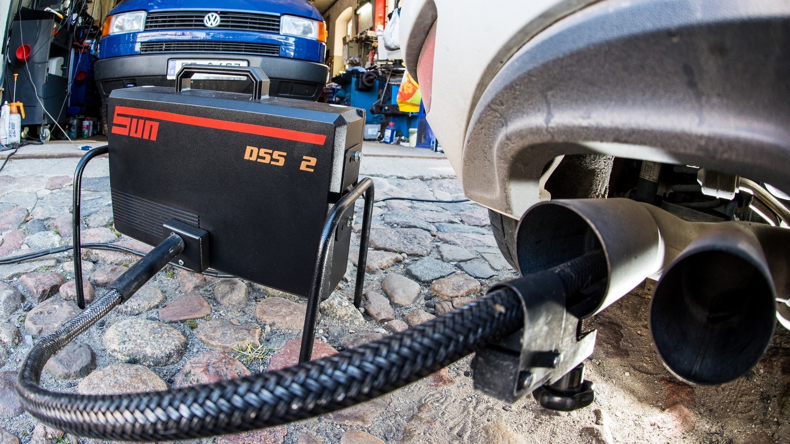 Diesel car emissions testing