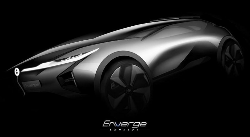 Концепт электрокроссовера GAC Enverge