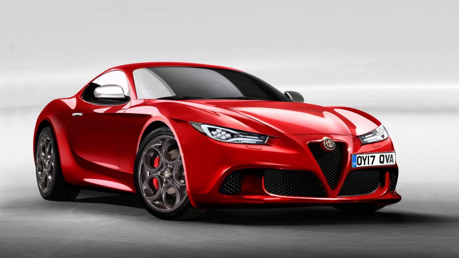Так, предположительно, будет выглядеть Alfa Romeo 6C