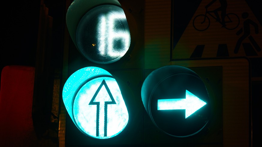 road sign