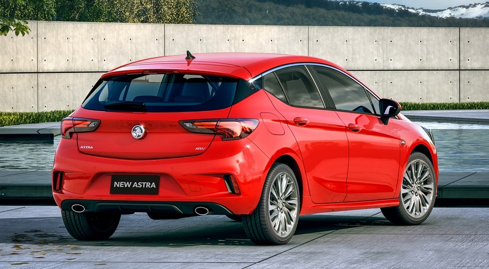 Holden Astra for Australia and New Zealand