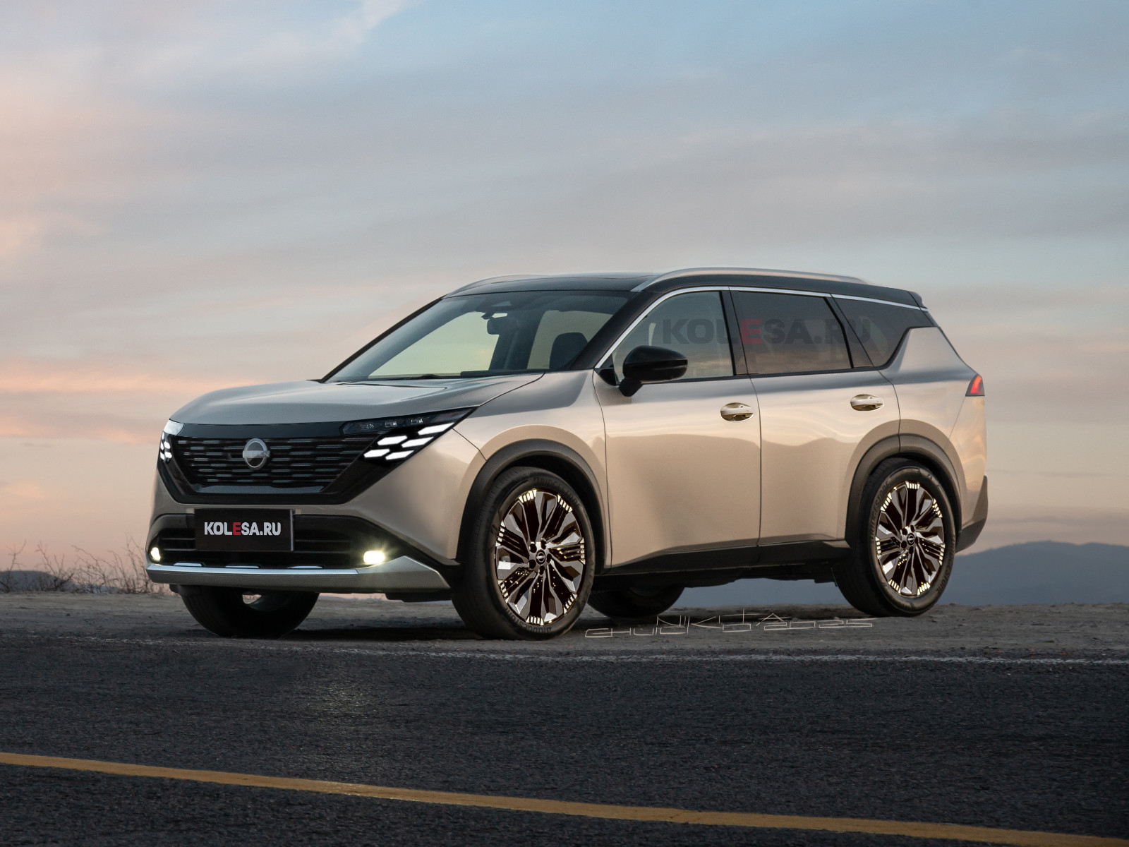 Новый Nissan X-Trail: первые изображения