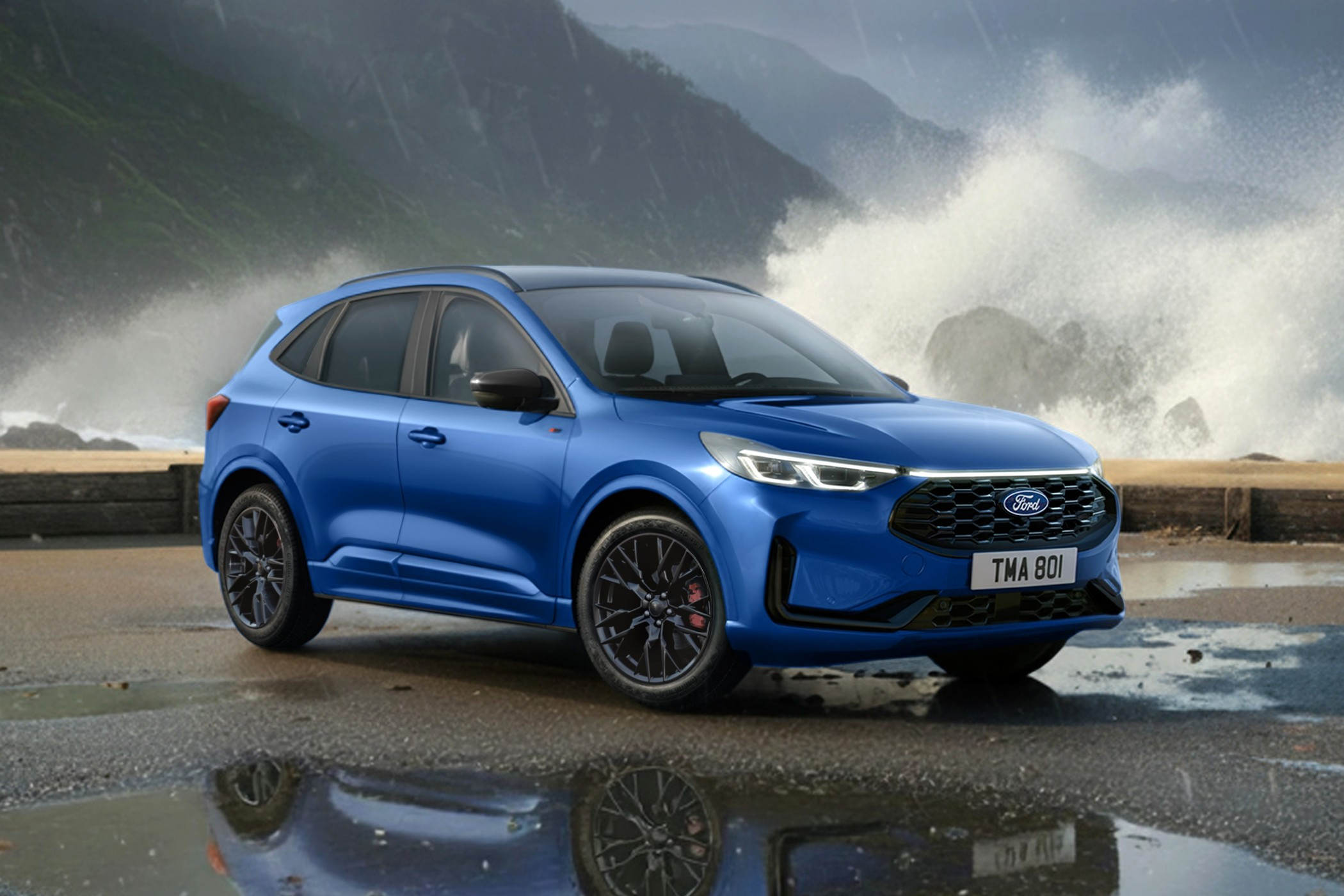 Постаревший Ford Kuga получил пару обновок: автопилот и более мощная «музыка»