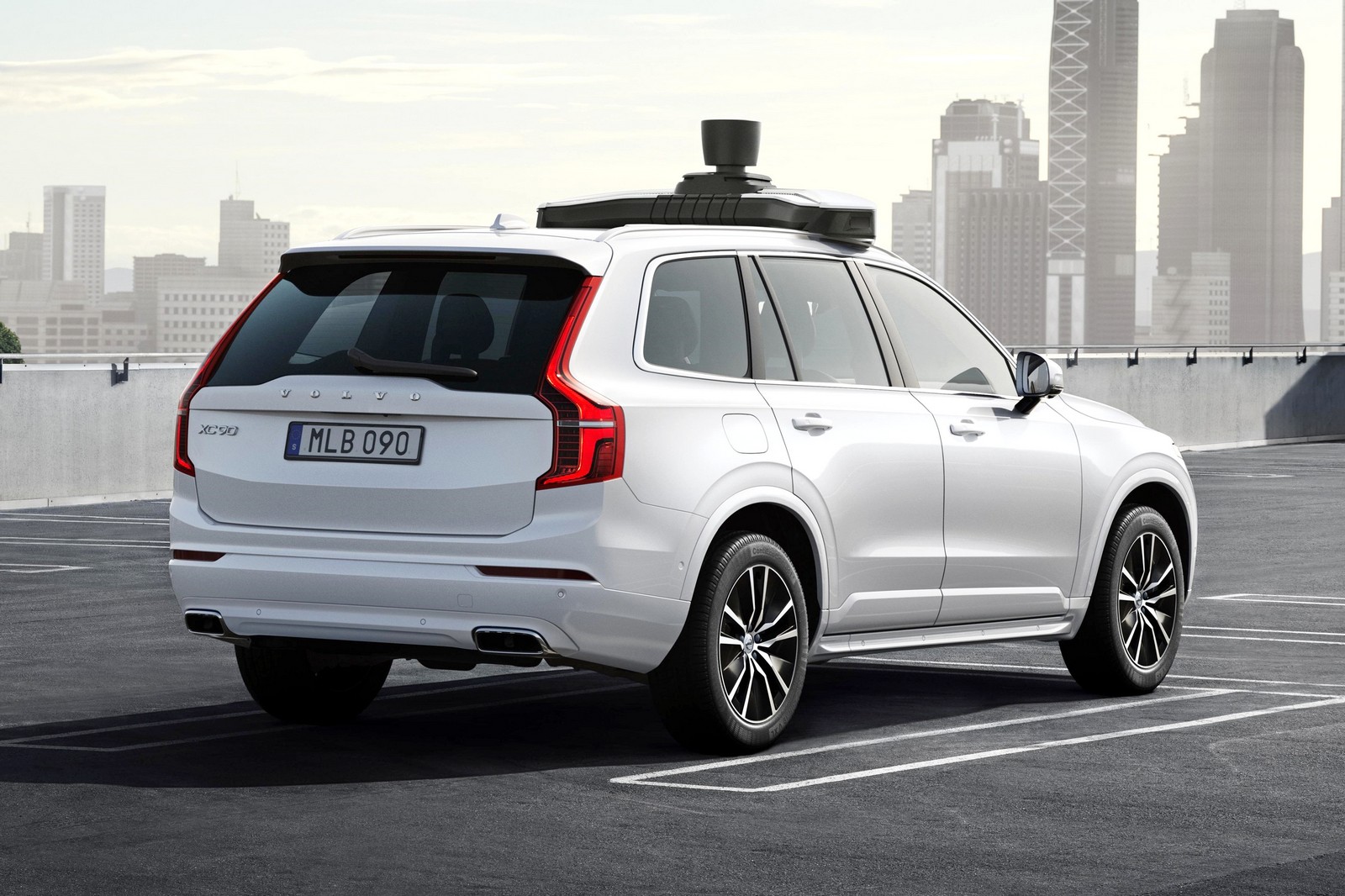 Volvo Cars and Uber present production vehicle ready for self-driving