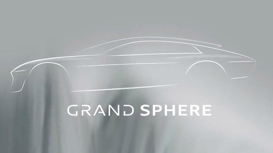 Audi «приоткрыла» Grand Sphere: вероятно, это концепт будущего преемника A8