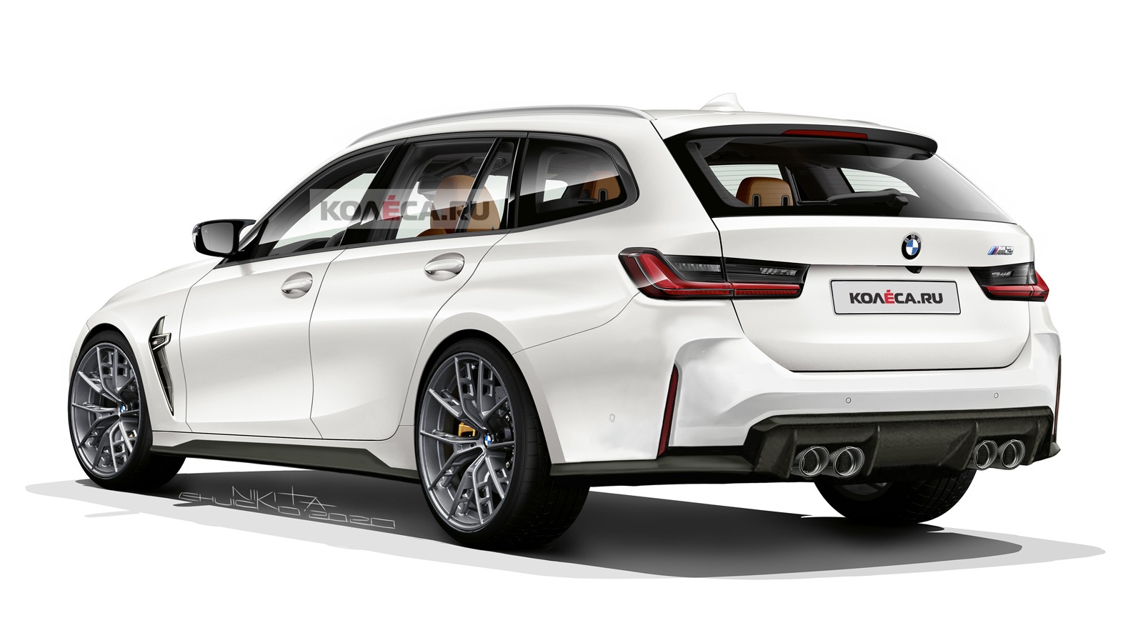 Первый в истории серийный универсал BMW M3: новые изображения